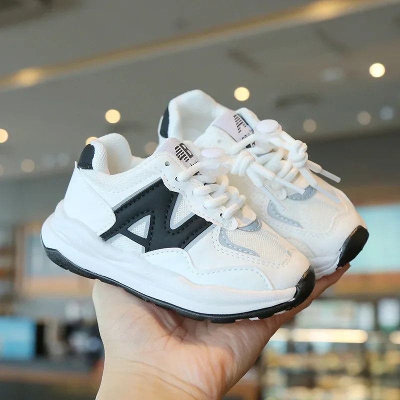 Baby Shoes Soft Sole Shoes for Boys and Girls Korean Leather Shoes Korean Sports