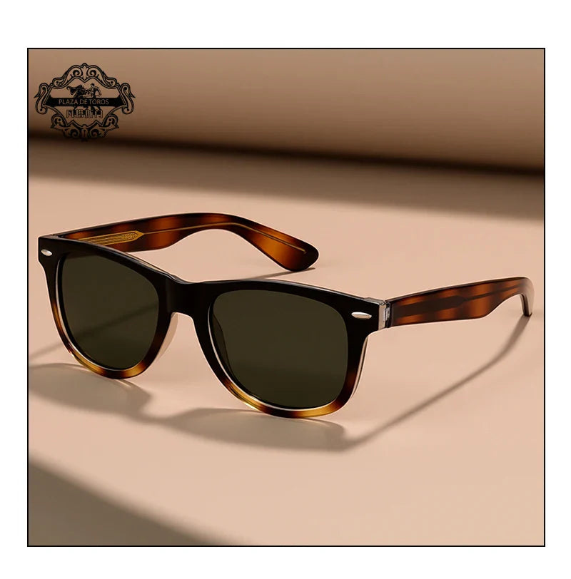Fashion Vintage Square Sunglasses Men Women High-Quality Luxury Brand Designer Sun Glasses Driving Fishing UV400 Eyewear