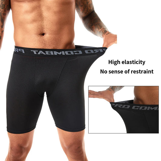 Five-point Fitness Pants Men Sports Leggings Basketball Training Quick Dry