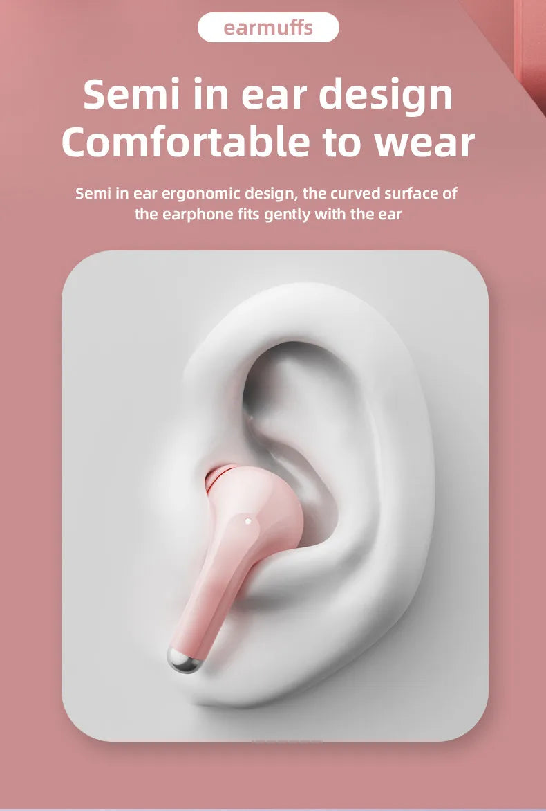 Lenovo LP40 Pro TWS Bluetooth 5.1 Quick Connect Earphones Ergonomic Design Headphones Powerful Transmission Speed Headset