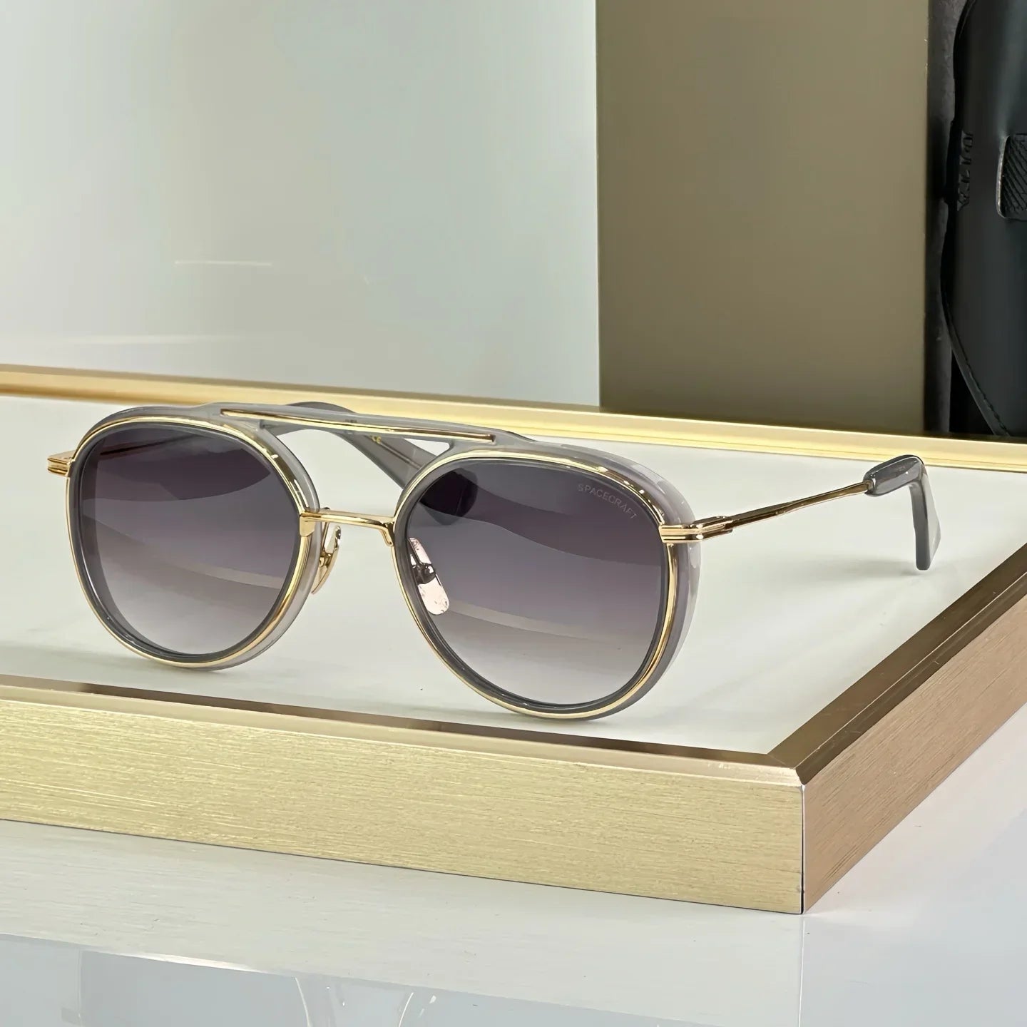 ADITA SPACECRAFT SIZE 52-21 Top Quality Sunglasses for Men Classic Women Luxury Designer sun glasses UV400 With box