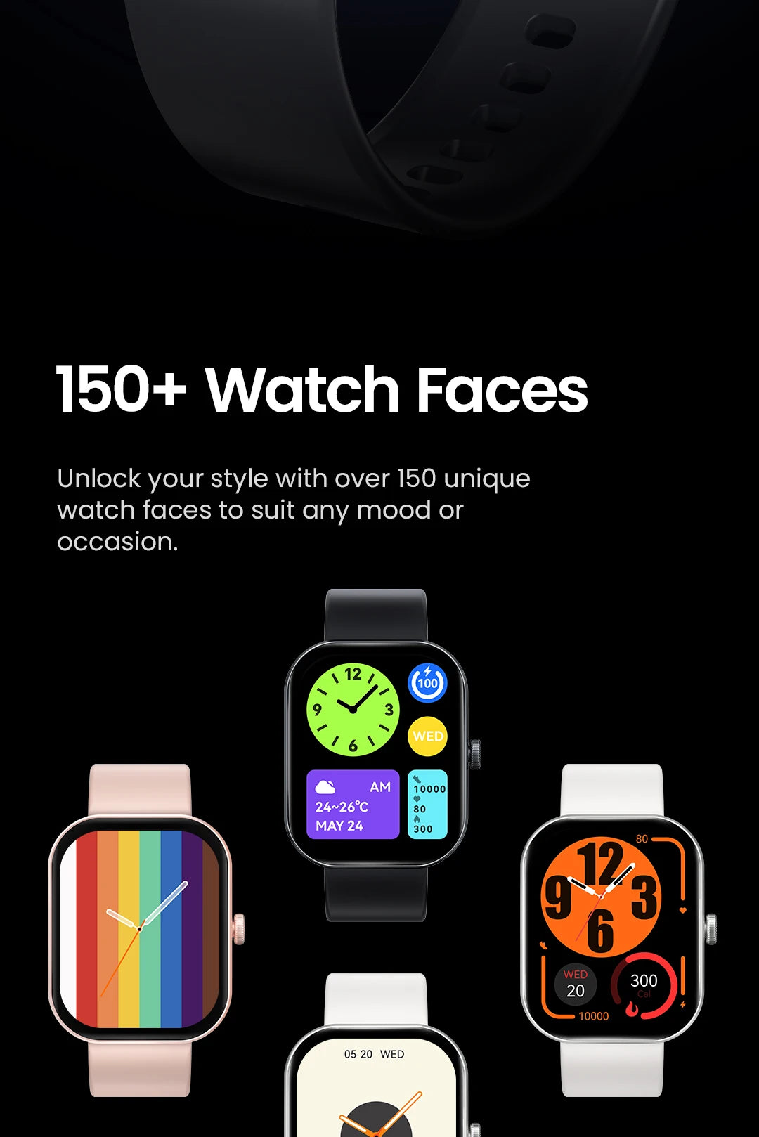HAYLOU Watch S6 Voice Calling Smart Watch Men Health Monitoring IP68 Waterproof Smart Notifications Voice Assistant Smartwatch