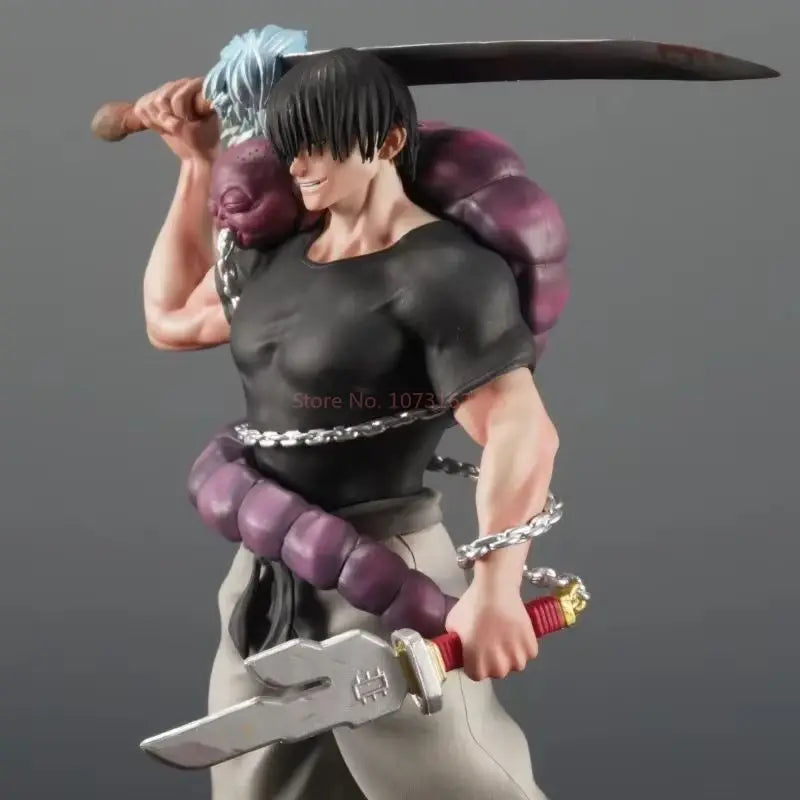 21cm Toji Figure GK Jujutsu Kaisen Figurine King of Artist Fushiguro Toji Action Figures Standing Model PVC Festival Toy Gifts
