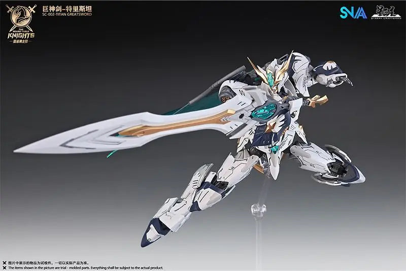 HG 1/144 SNAA SC-002 Titan Greatsword Tristan Assembly Model Kit SC-009 Divine Invoker Percival The Round Table Knights Figure