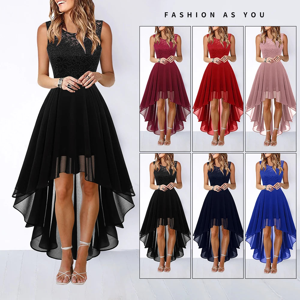 Oversized Tank Formal Occas Dress For Women 2023 Plus Size Summer Autumn Long Skirt Female Clothing Sexy Evening Party Vintage