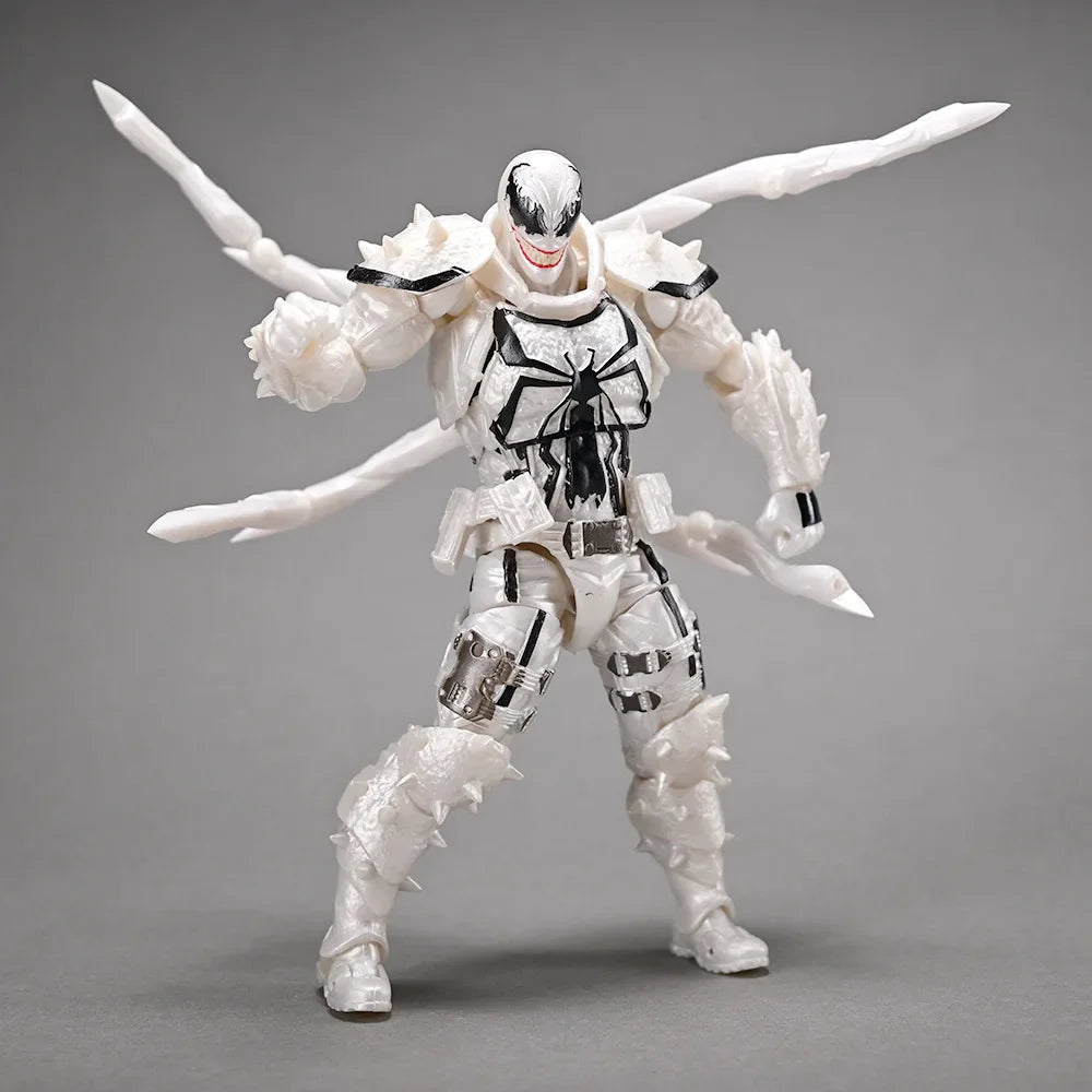 Amazing Yamaguchi Marvel Venom Agent series KO Articulated Action Figure Model Kit Desktop Ornament Collectible statue Toys Gift