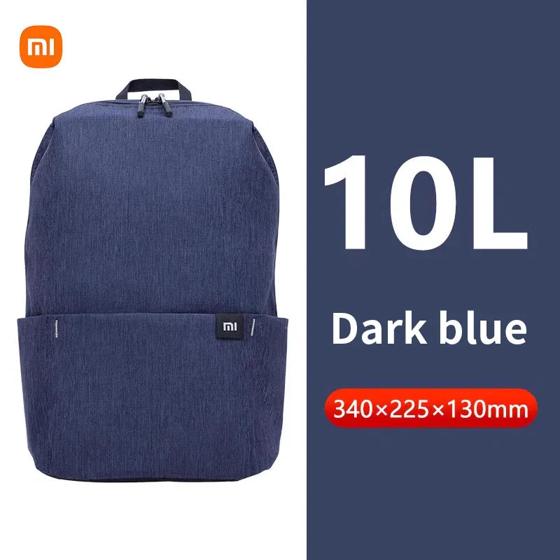 Xiaomi colorful small backpack men's and women's shoulder bag outdoor waterproof ultra-lightweight student portable sports bag