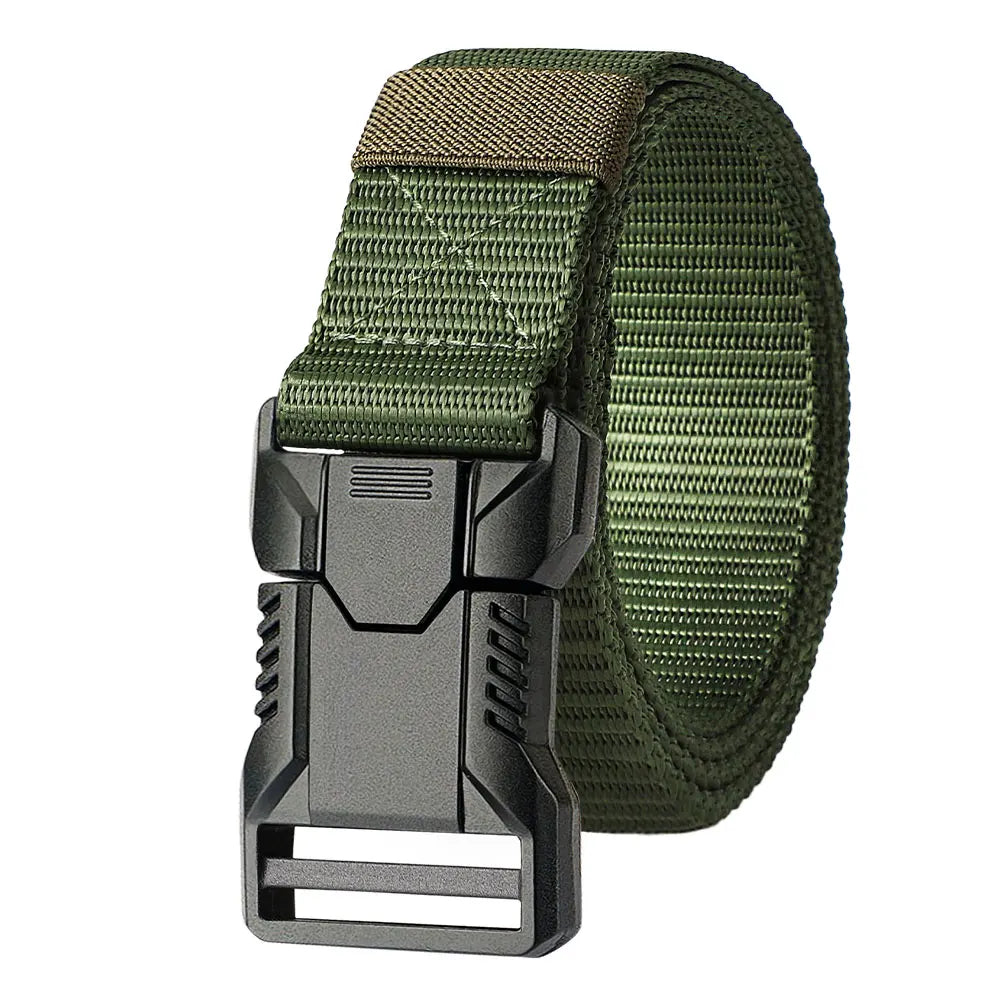 1Pcs Men's Tactical Sports Belt Adjustable Quick Release Buckle Multipurpose Outdoor Training Mountaineering Belt For Ideal Gift