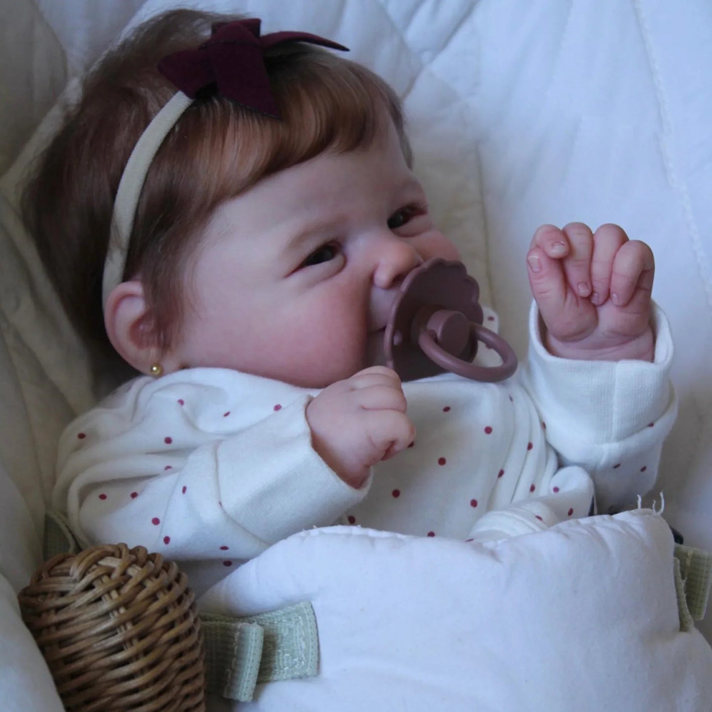 18" Vivienne Boy/Girl Full Body Silicone Vinyl Doll Painted Baby Doll With Rooted Hair For Kid's Christmas Gift Muñecas Reborn