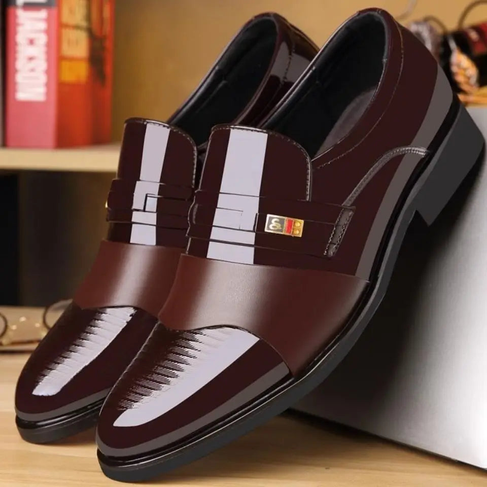 Fashion Luxus Elegant Business Leather Shoes Men Casual Driving Men's Shoes Formal Dress Shoes Men Party Banquet Wedding Loafers