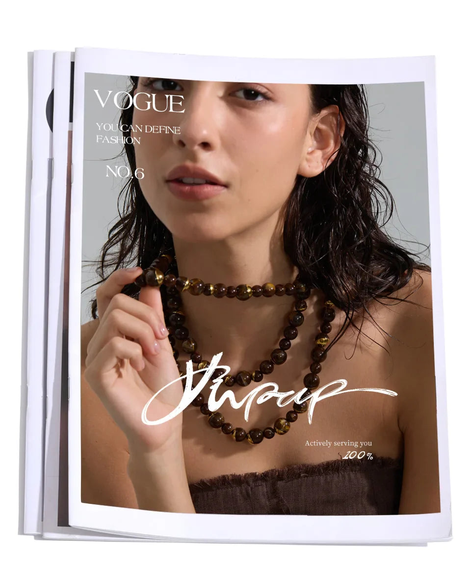 Yhpup Arrivals Handmade Jewelry Simulated Pearls Round Beads Chain Layered Necklace Earrings Stainless Steel Flower Chic Jewelry