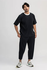 Miyake Pleated Pants Solid Tapered Pants Pencil Pants Four-season Casual Bottoms