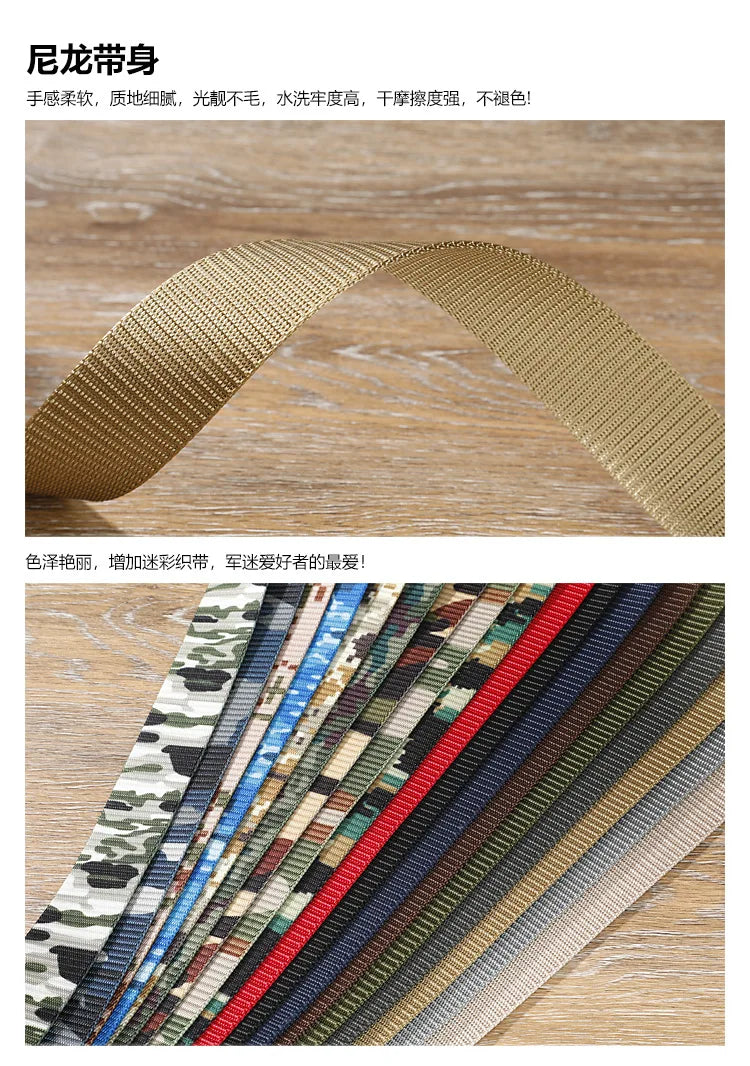 110/120/130/140/150/160/170cm Camo  - Belts Casual Jeans Accessories Branded Sports Outdoor Belts for Men Women