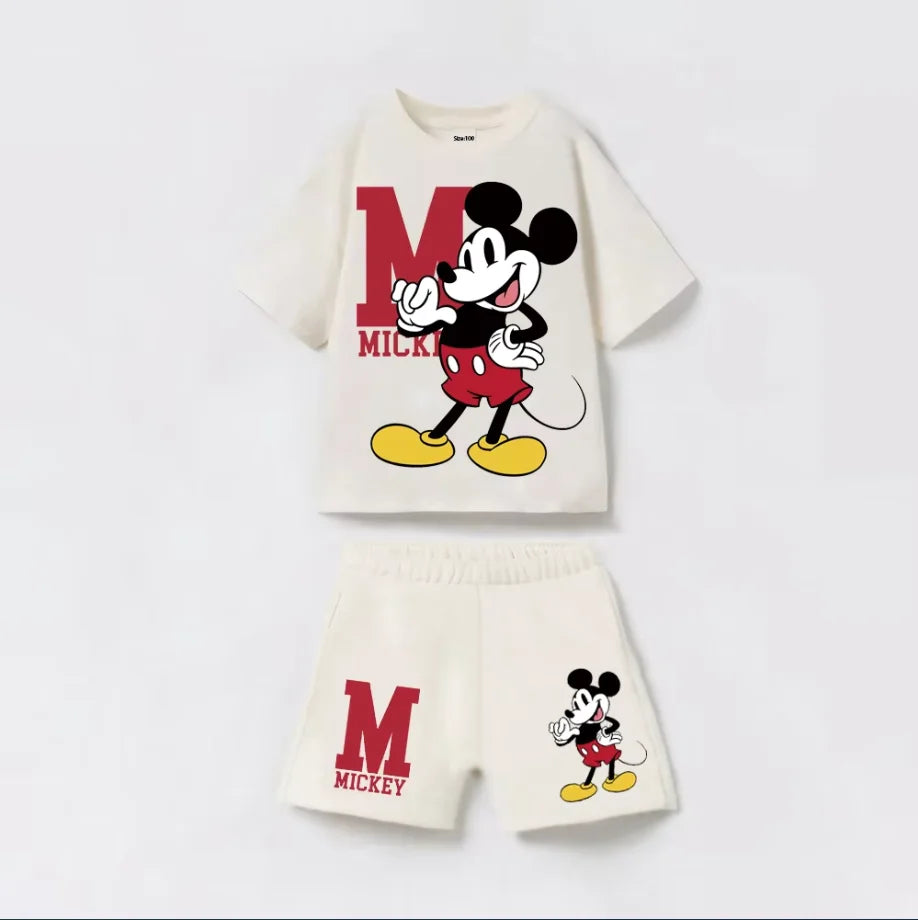 Summer Baby Clothes Sets Kids T-shirt + Shorts Children's Short Sleeve Cotton Tees Tracksuits Loose Style Kids Clothes