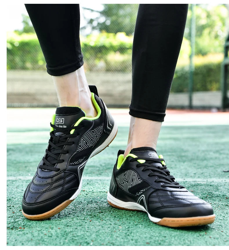 Futsal Soccer Shoes Men Low Naked Ankle Adult Professional Indoor Football Boots