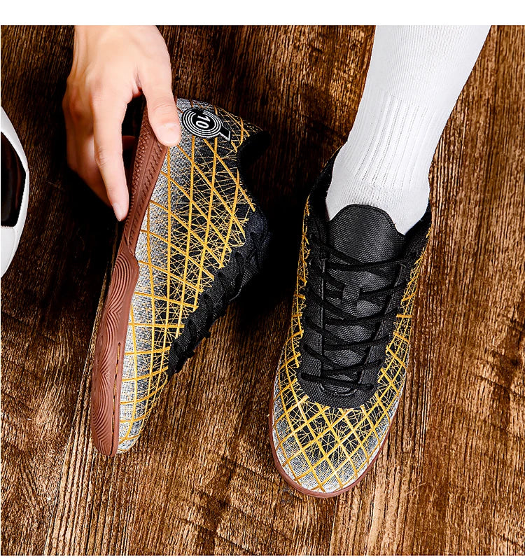 Professional Men's Soccer Shoes Society Indoor Training Football Boots