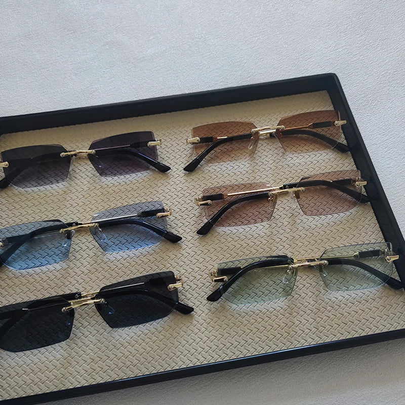 Sunglasses Trendy Small Square Sun Glasses For Female Outdoor Accessory