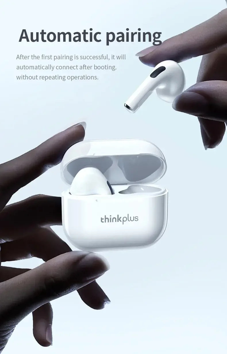Choice Lenovo LP40 Bluetooth Earphones TWS Immersive Sound HIFI With Mic Wireless Headphones Touch Control HD Call Game Earbuds