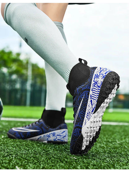 Men Outdoor FG/TF Football Boots Futsal Professional Unisex Soccer Shoes