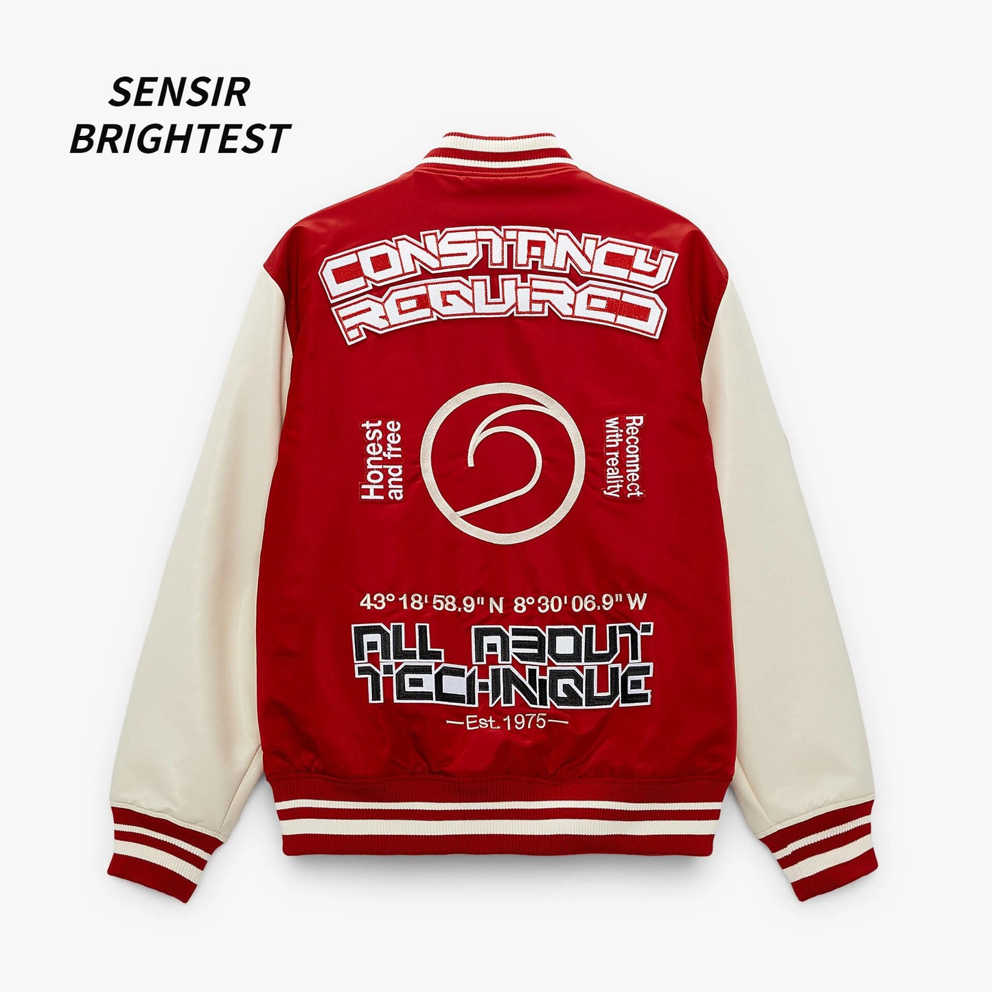 Spring And Autumn American Academy Baseball Jacket Embroidered Fashion Jacket Men