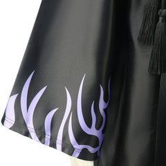 Kids Kpop Jinu Cosplay Saja Boys Costume Demon Black Coat Tops With Pants For Children Halloween Party Hunters Carnival Outfits