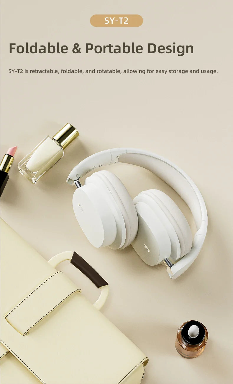 Original Bluetooth Headphone Headset SY-T2 High Quality Noise Reduction Wireless Microphone Wired Earphone Gamers Headphones