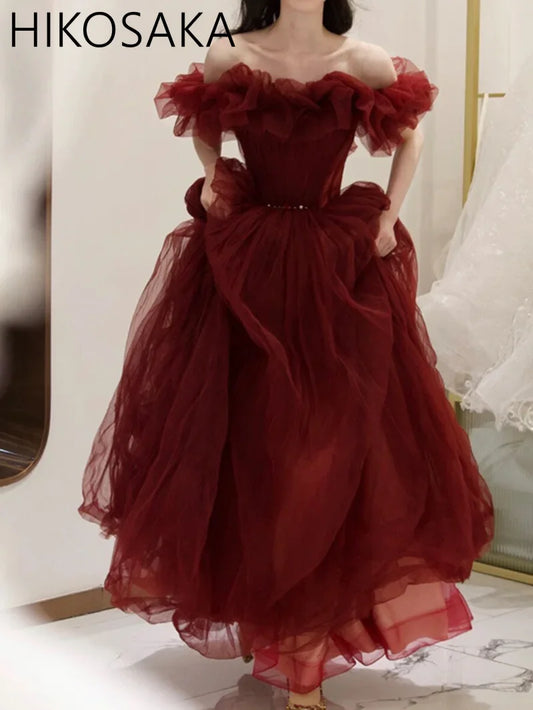 Homecoming Dresses: Princess Bridesmaid Banquet Party Ball Prom Dress