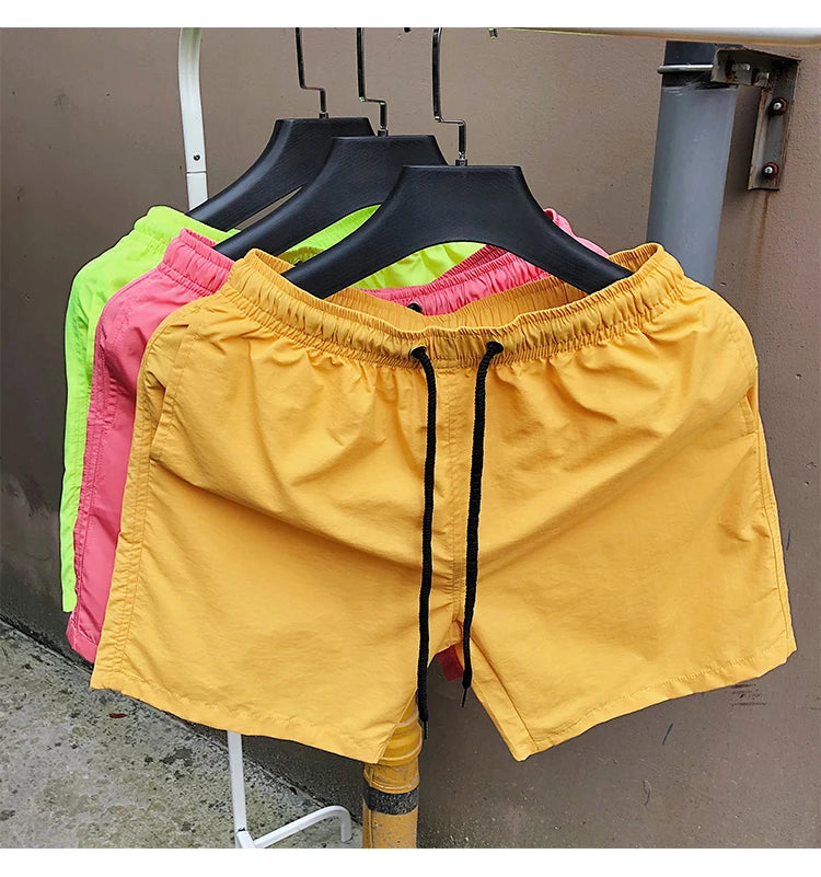 2026 Summer Men's Swimwear Swim Shorts Trunks Beach Board Shorts Swimming Pants Mens Running Sports Surffing Shorts Male M-5XL