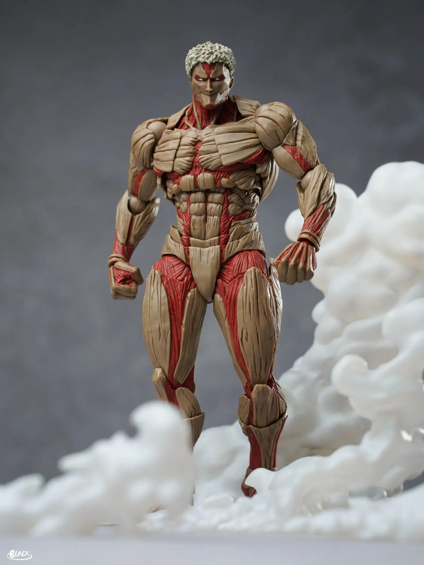 Attack on Titan Armored Titan Multi-Accessories 16cm Articulated Action Figure Model Statue Desktop Decoration Gift