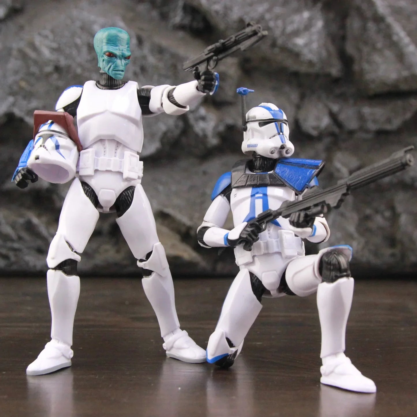 Star Wars 501st Legion ARF ARC Trooper Jesse Hardcase Commander Bane Denal Tup Dogma 6" Action Figure Phase 2 Rex Team Clone Toy