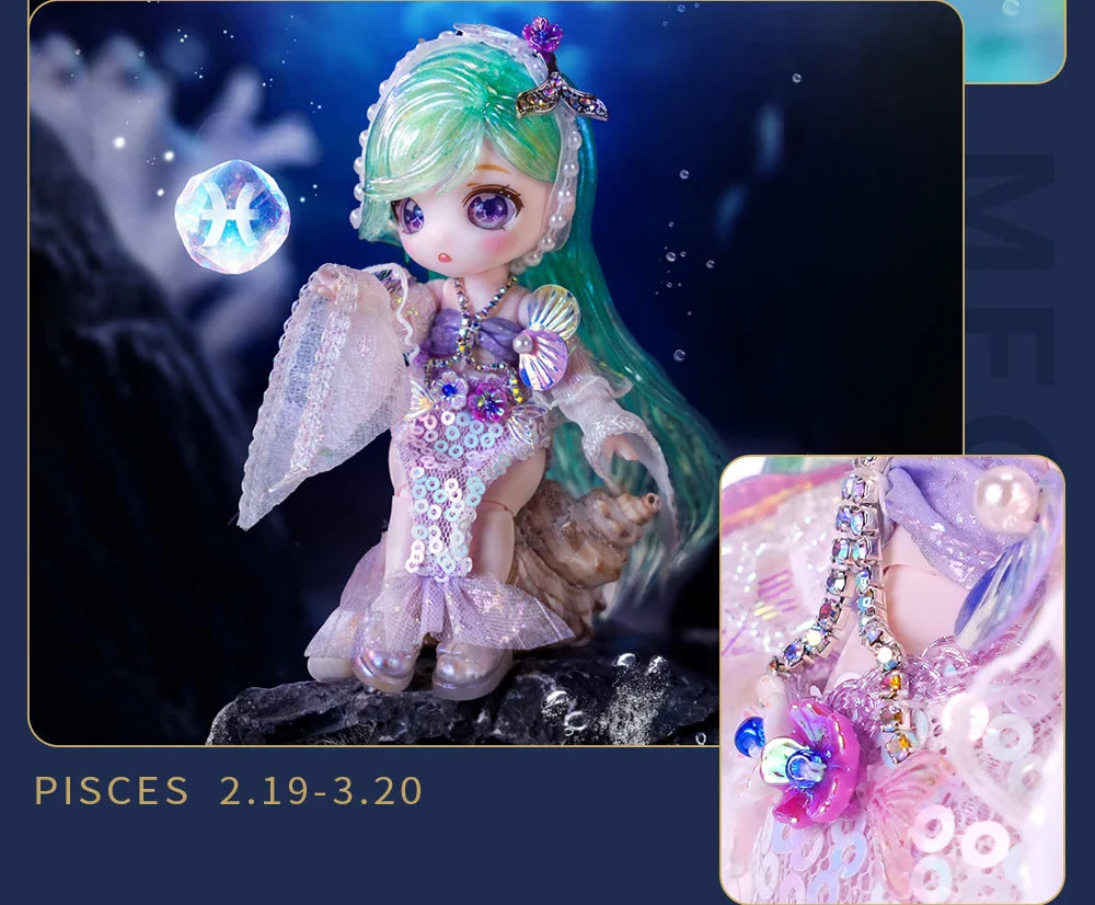 ICY DBS Dream Fairy Season 2 Constellation Maytree OB11 Doll BJD collectible Cute Animal 13cm SD Gift