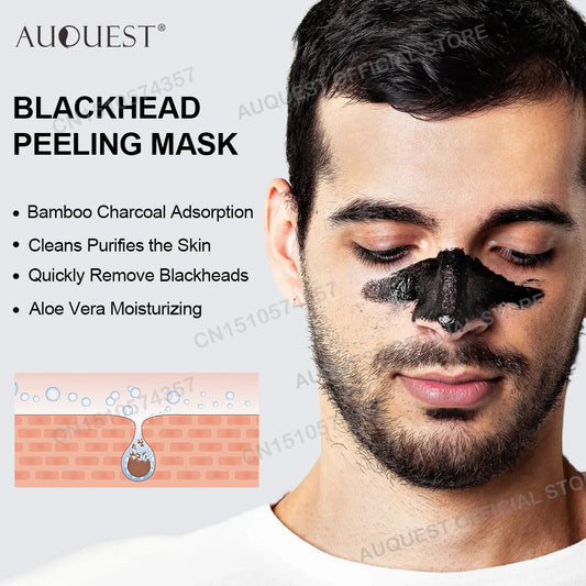 Blackhead Remover Face Mask Cream Oil-Control Nose Black Dots Mask Deep Cleansing Pore Nose Men Women Beauty Cosmetics Skin Care