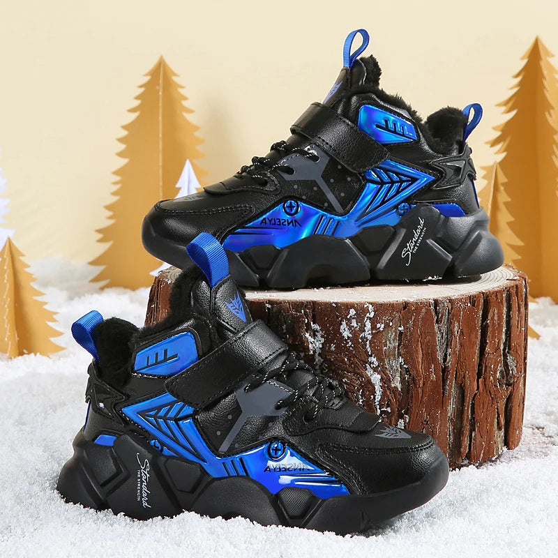 Kids Snow Boots for Boys Girls High Quality Winter Warm Waterproof Children Fashion