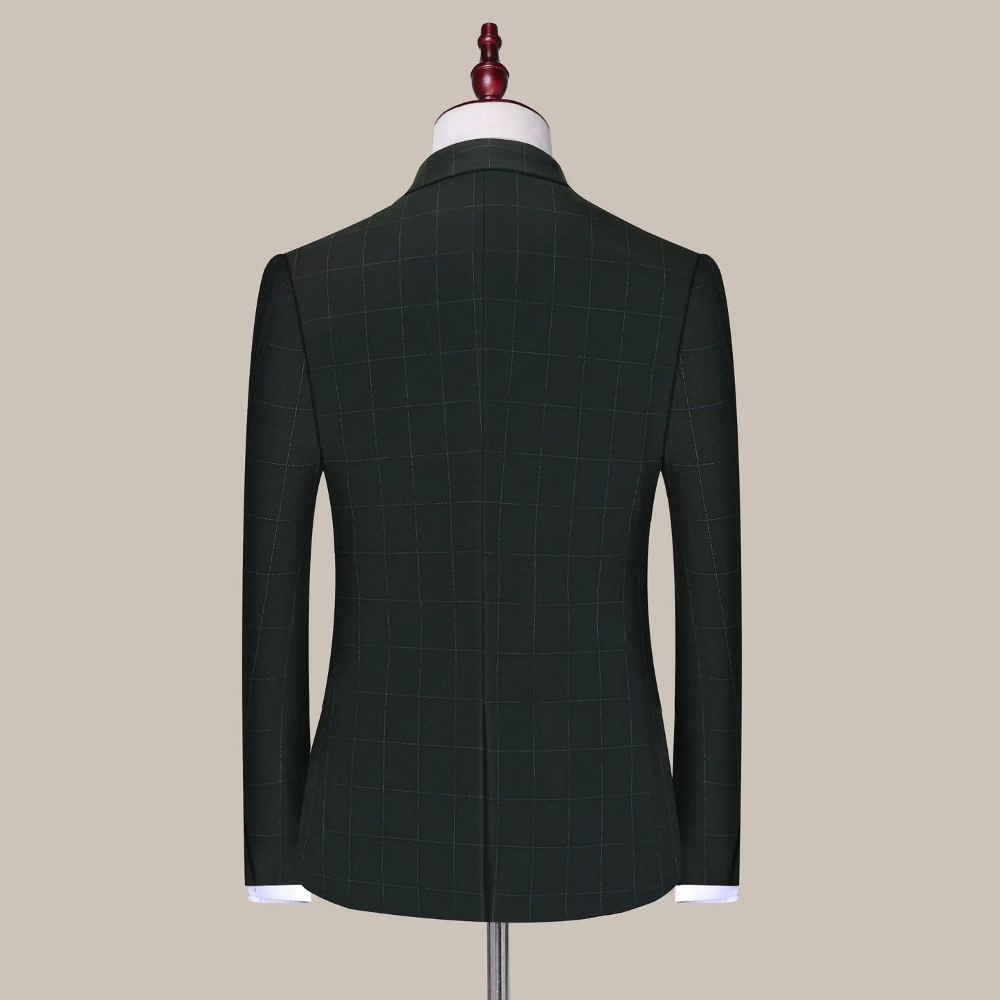 Tuxedo for Mens: Boutique (Blazer + Vest + Trousers) Fashion Business Casual