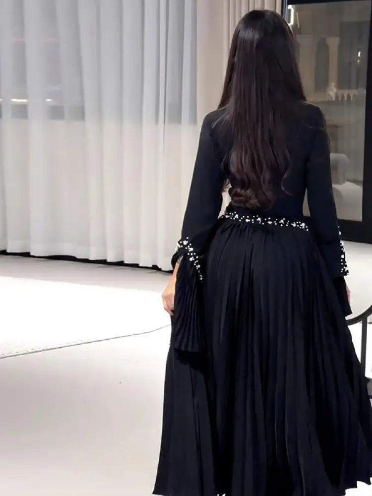 Formal attire Dresses: Women's Fashion Rhinestone Evening Banquet Long Dresses