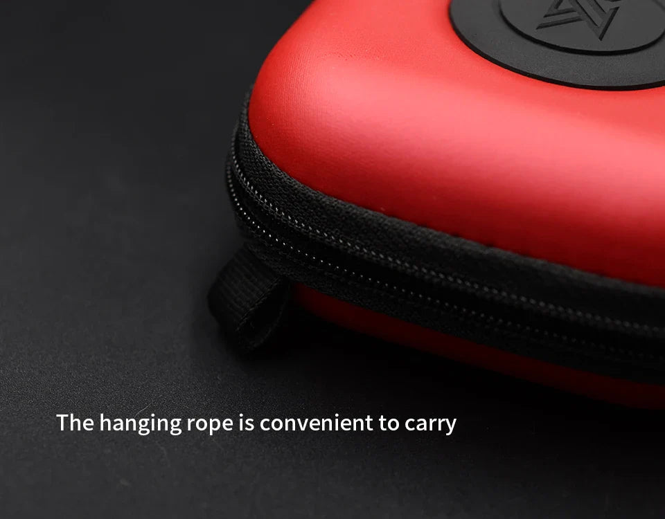KZ PU Case Bag Earphone Headset Accessories Protable Case Pressure Shock Absorption Storage Package Case With Logo Square Bag