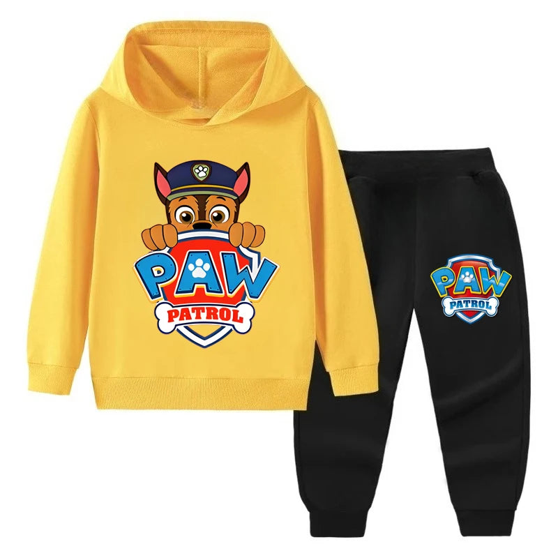Autumn Spring Children's Clothing Sets Spiderman Boys Thin Sweatshirt+Sweatpant 2pcs Kids Hooded Pullover Set Tracksuit
