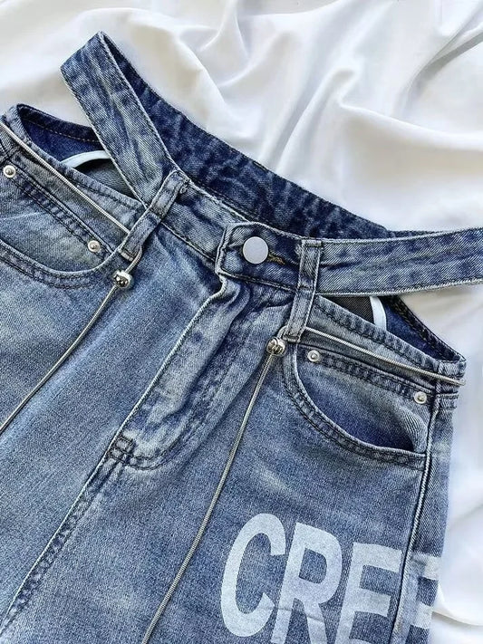 Ripped Jeans Women 2023 Female Clothing Vintage Jeans Woman High Waist Y2k Women