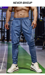 Pencil Pants Men Gym Casual Sweatpants Pant Fishing Breathable Quick-Drying Ice