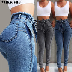 Boyfriend Hole Ripped Jeans Women Pants Cool Denim Vintage Jeans For Girl