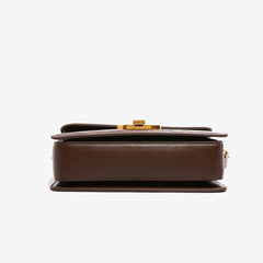 Small Leather Armpit Bags for Women, Chain Shoulder, Crossbody Bag, Ladies