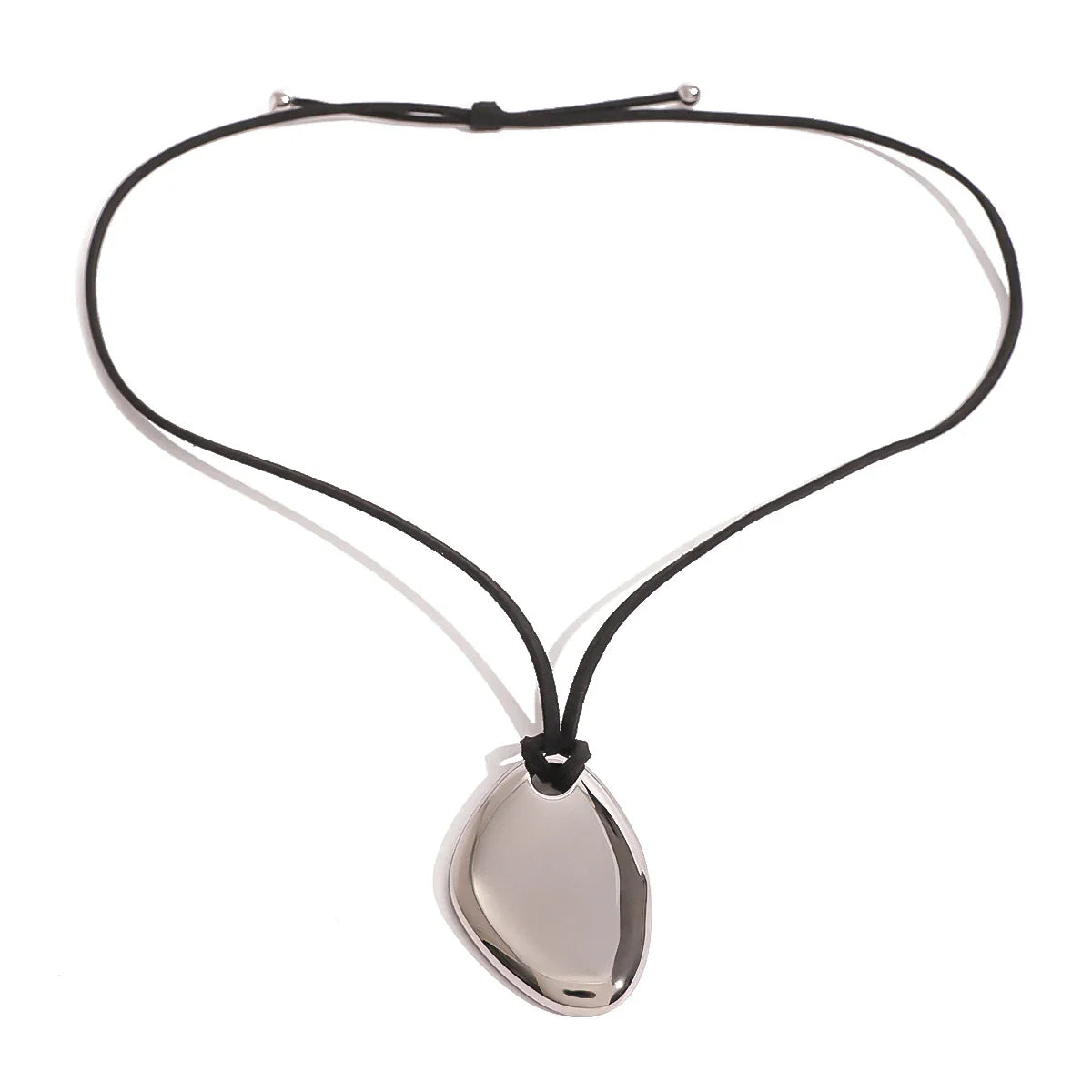 Uworld Waterproof Stainless Steel Micro Trend Cord Necklaces Women Statement Metal 18K Gold Plated Trendy 2024 Jewelry collares