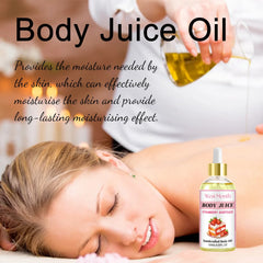 Body Juice Massage Oil Strawberry Serum Anti Dark Spots Smooth Moisturizing Relax Repair Aromatherapy Glow Relieve Dry Skin Care