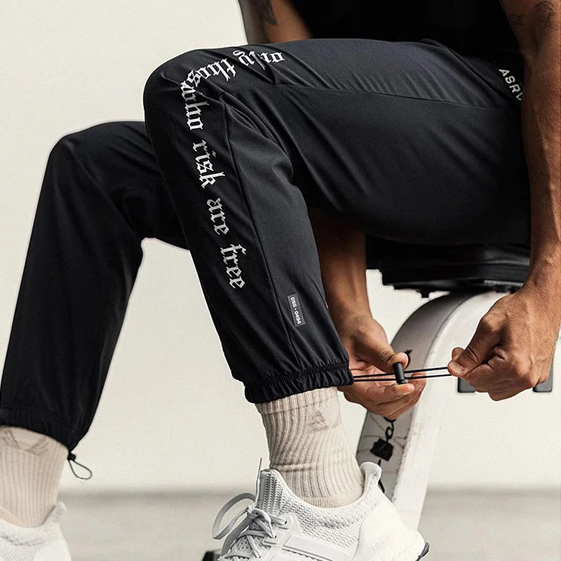 Gym Men's Quick-drying Joggers Pants Running Sweatpants Men  Fitness Training Sport