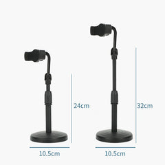 Desktop Tripod for Phone Smartphone Iphone with Phone Holder Stand Bracket Tripe