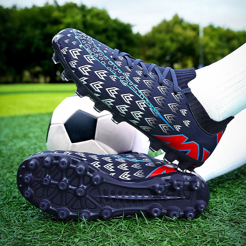 Cleats Soccer Shoes for Kids Football Boots for Men Youth Futsal Sneaker