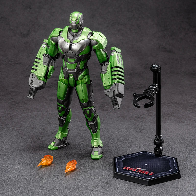 1:10 ZD Toys Iron Man MK38 Igor MK25 Striker MK26 Gamma MK36 Peacemaker MK40 MK15 Sneaky Action Figure Collections Gift