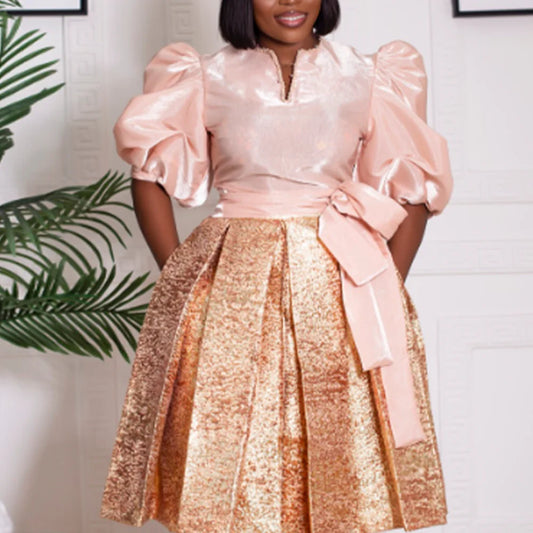 Formal attire Dresses: Women Dress Short Sleeves Dress