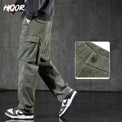 Man Cargo Pants Casual Baggy Pants Outdoor Trousers Men's Work Wear Pantalones