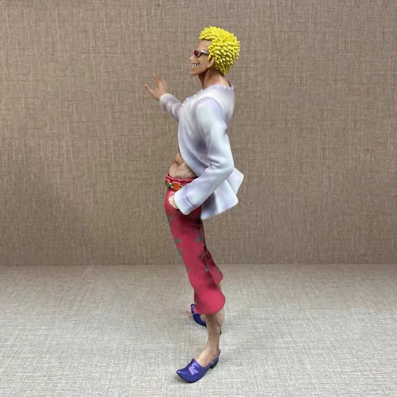 29cm One Piece Anime Figure Donquixote Doflamingo Action Figure Pvc Model Statue Doll Collection Decoration Ornaments Toys Gift
